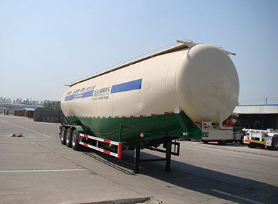盛润牌13.8米26.3吨3轴粉粒物料运输半挂车(SKW9401GFL)