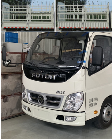 福田牌BJ5041CCY-A1仓栅式运输车公告图片