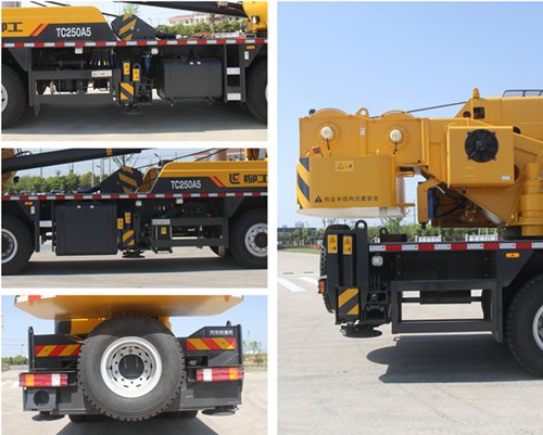 柳工牌CLG5331JQZ25汽車起重機(jī)公告圖片