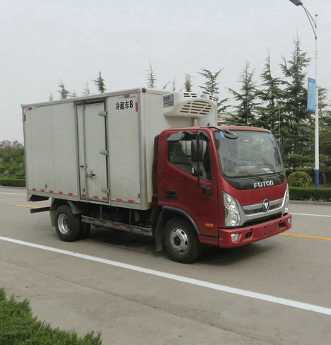 福田牌BJ5048XLC-FA冷藏车公告图片