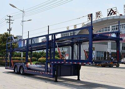 众志华兴牌13.8米15吨2轴乘用车辆运输半挂车(JLQ9220TCC)