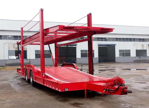 佰斯威牌12米10.9吨2轴中置轴车辆运输挂车(HD9170TCL)