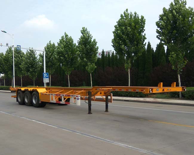 宇田牌14米35.1吨3轴集装箱运输半挂车(LHJ9403TJZ)