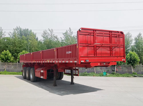 峄州牌11.5米33.5吨3轴自卸半挂车(ZLT9406Z)