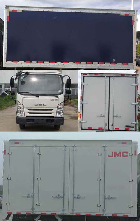 江鈴牌JX5042XXYXGE2廂式運(yùn)輸車公告圖片
