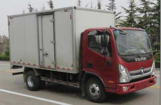 福田牌BJ5048XXY-A1厢式运输车公告图片