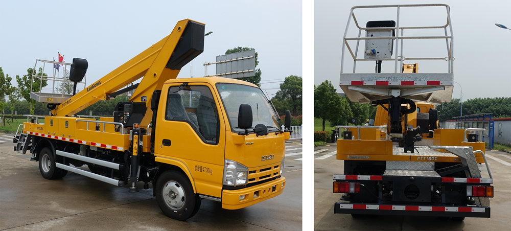 柳工牌CLG5051JGKD高空作業(yè)車(chē)公告圖片