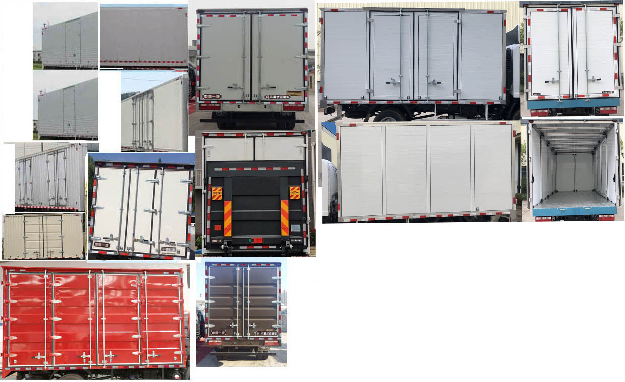 解放牌CA5081XXYP40K17L1E6A84廂式運(yùn)輸車公告圖片