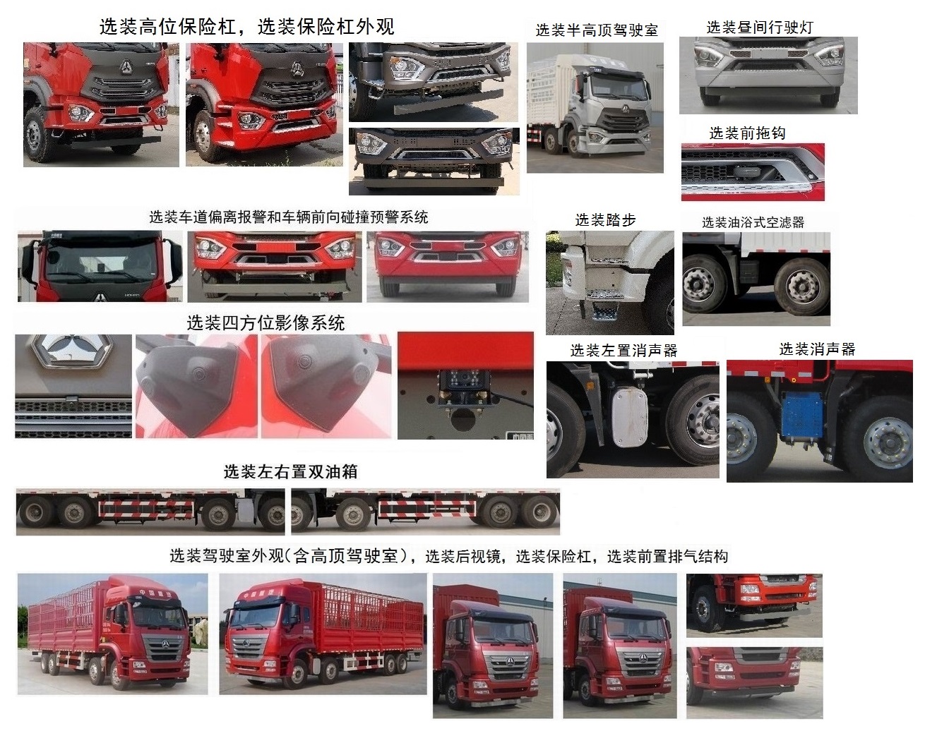 豪瀚牌ZZ5315CCYN46GWE1仓栅式运输车公告图片