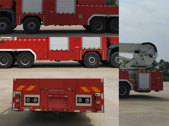 中联牌ZLF5420JXFJP60举高喷射消防车公告图片