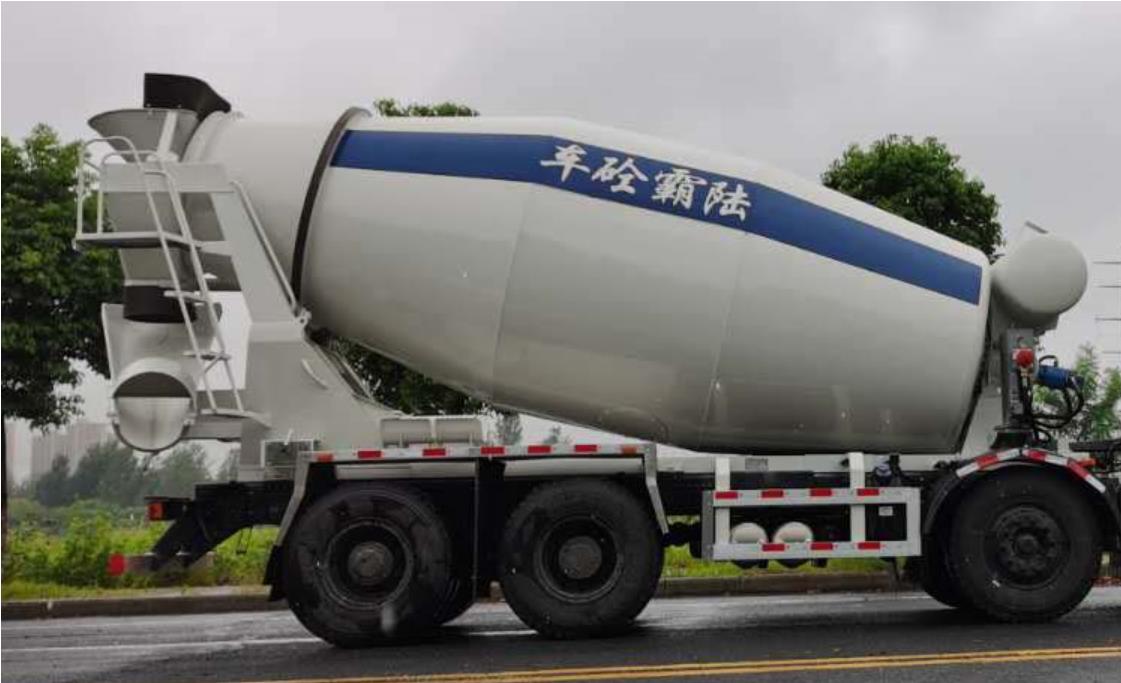 陆霸牌LB5318GJBAX1V混凝土搅拌运输车公告图片