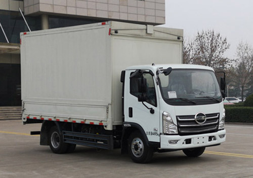 福田牌BJ5046XYK9JDA-02翼开启厢式车公告图片