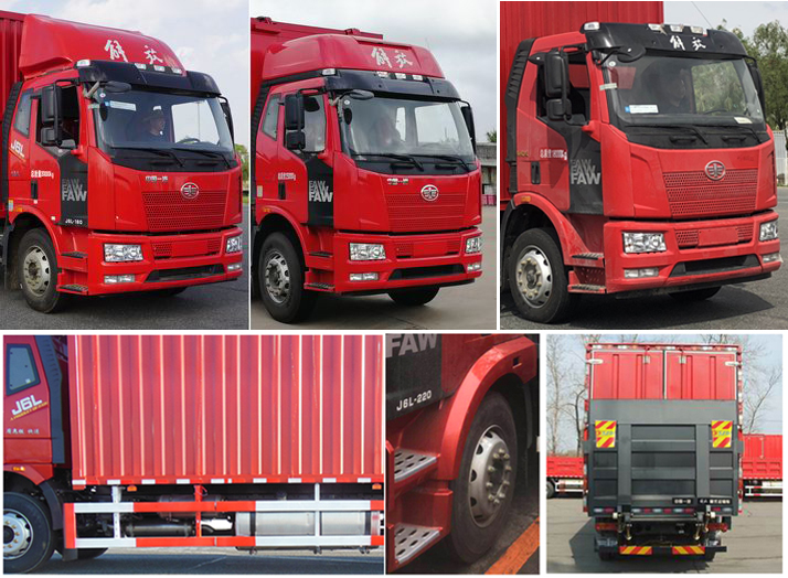 解放牌CA5160XYKP62K1L5E6翼開(kāi)啟廂式車(chē)公告圖片