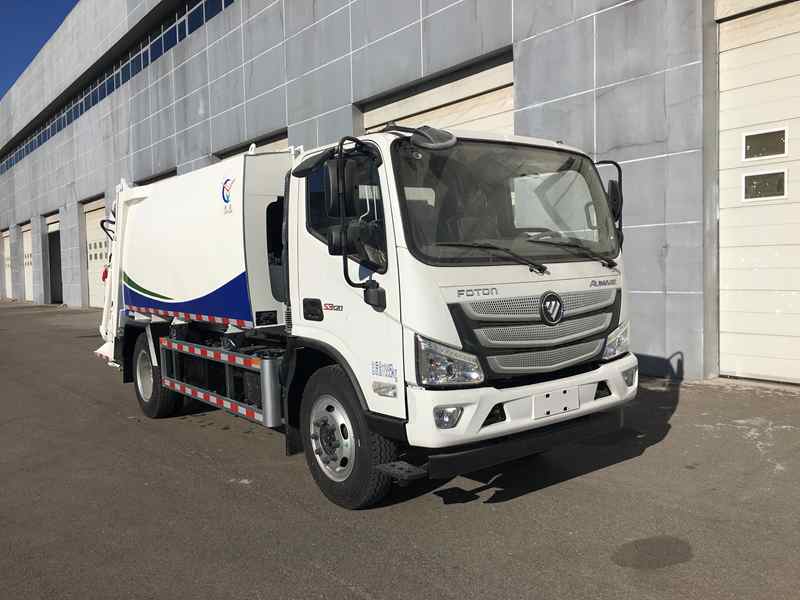 馳遠(yuǎn)牌BSP5124ZYS壓縮式垃圾車公告圖片