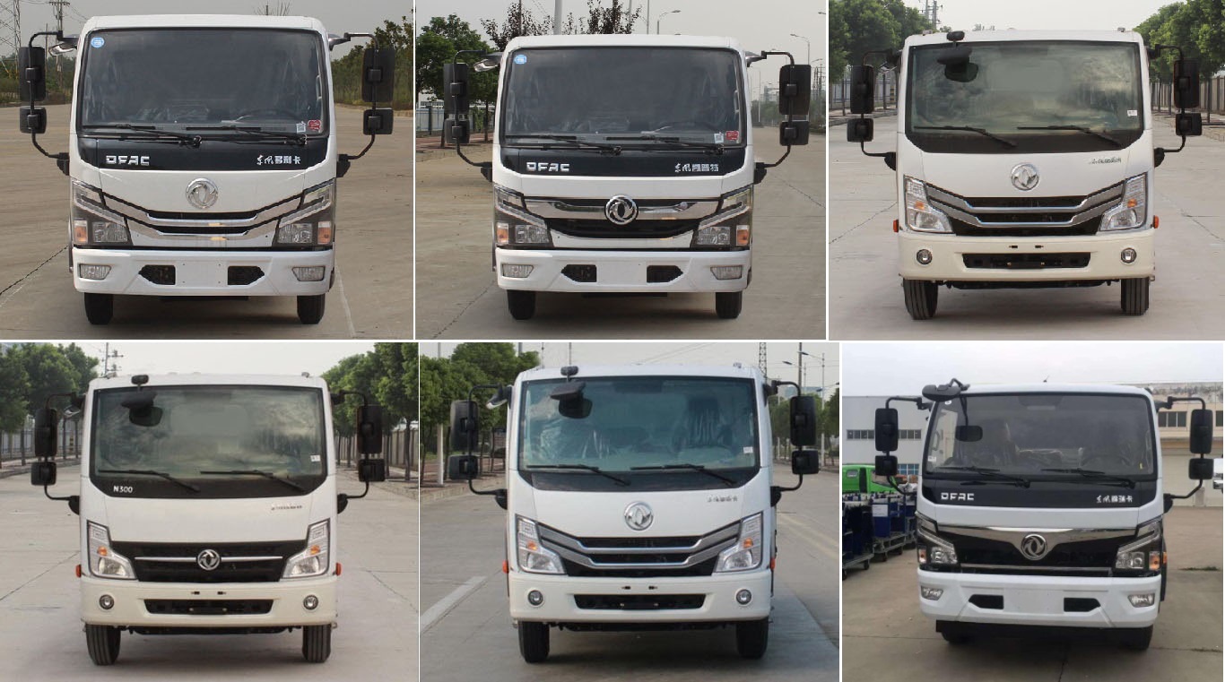 中汽力威牌HLW5073ZXX6EQ车厢可卸式垃圾车公告图片