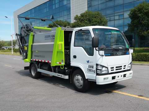 中聯(lián)牌ZBH5072ZYSQLE6壓縮式垃圾車公告圖片