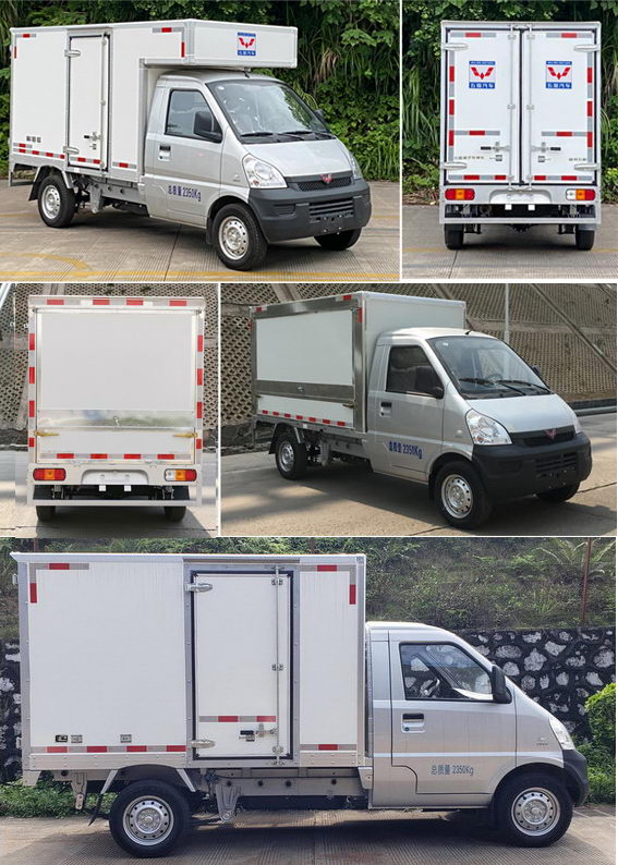 五菱牌WLQ5029XXYPD6廂式運輸車公告圖片