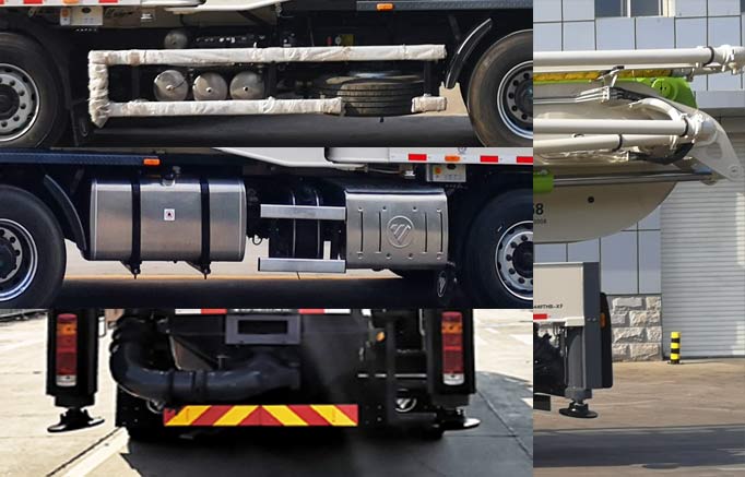 福田牌BJ5449THB-XF混凝土泵車公告圖片