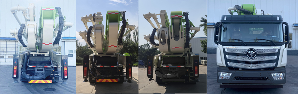 福田牌BJ5449THB-XF混凝土泵車公告圖片