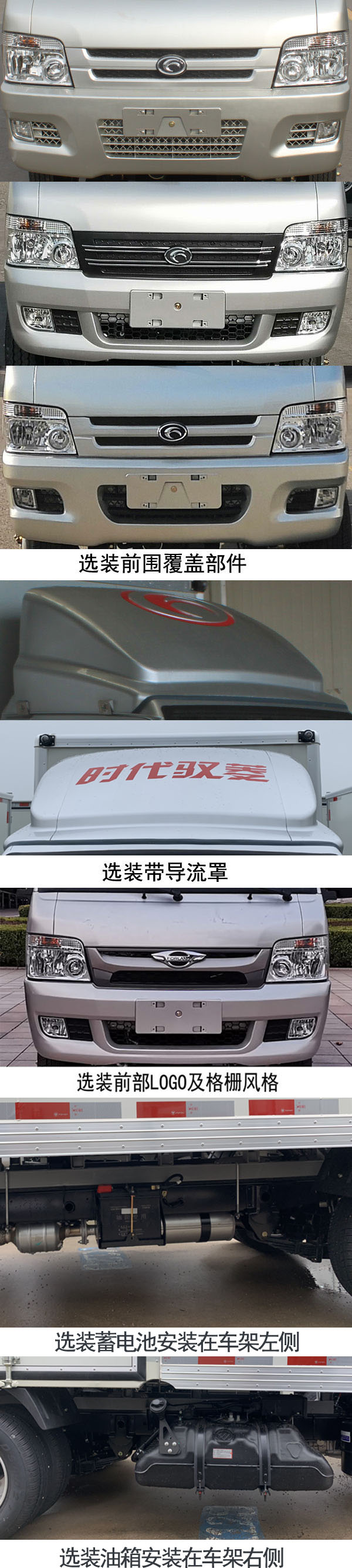 福田牌BJ5030XXY3AV4-52厢式运输车公告图片