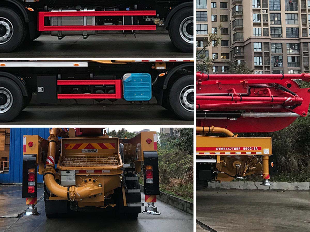 三一牌SYM5447THBF混凝土泵車公告圖片