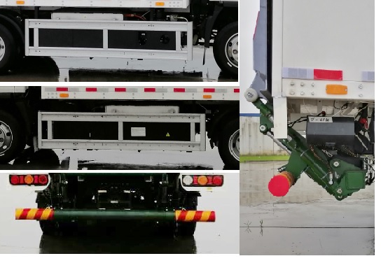 比亚迪牌XBE5070XTYBEV纯电动密闭式桶装垃圾车公告图片