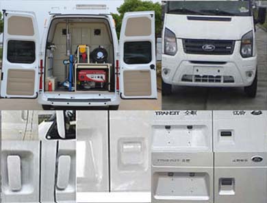 江鈴全順牌JX5048XJEMK6監(jiān)測車公告圖片