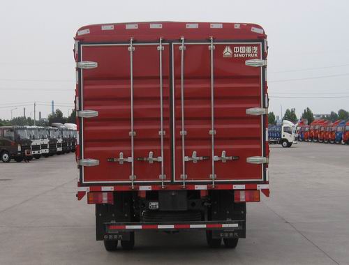 豪沃牌ZZ5047CCYC3314E145-2倉柵式運輸車公告圖片