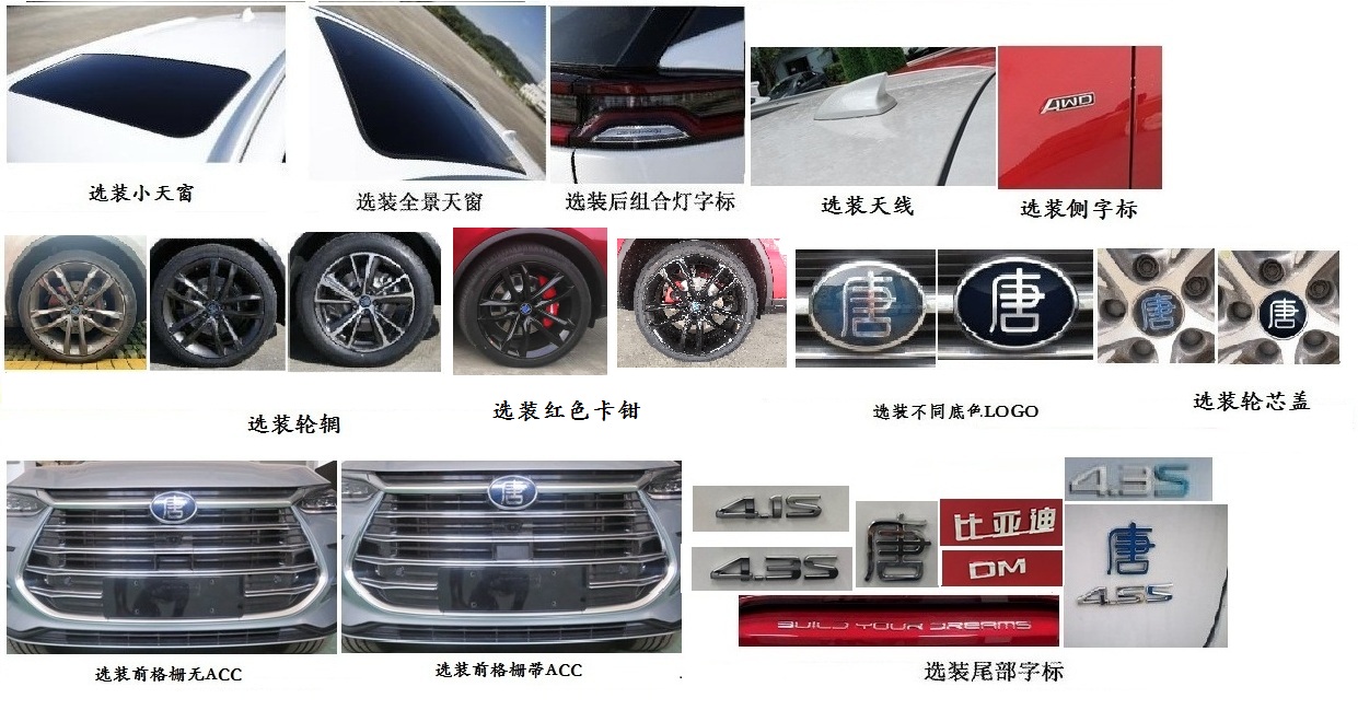 比亚迪牌BYD6490ST6HEV4插电式混合动力多用途乘用车公告图片