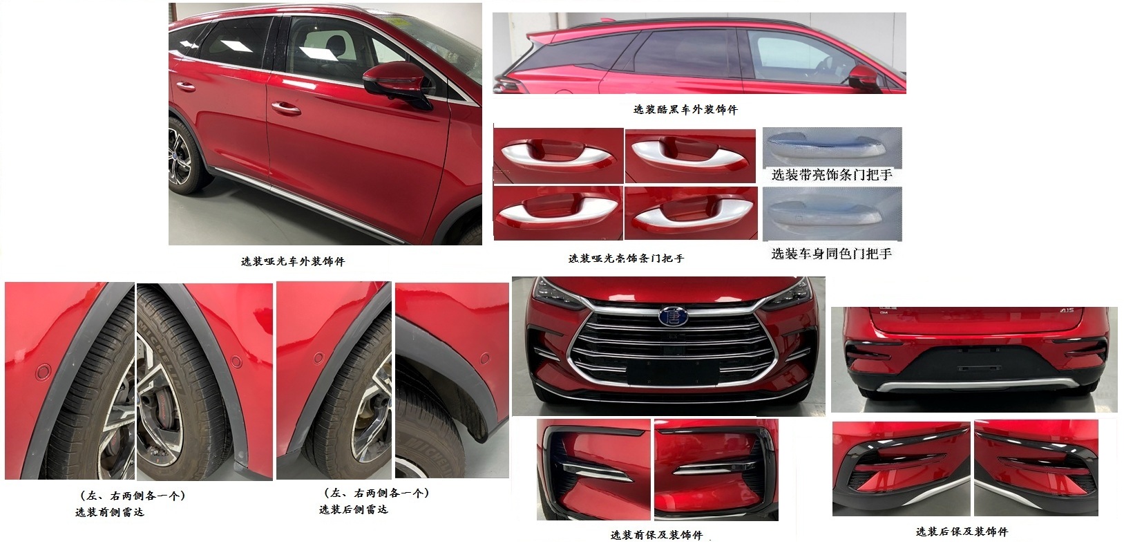 比亚迪牌BYD6490ST6HEV4插电式混合动力多用途乘用车公告图片