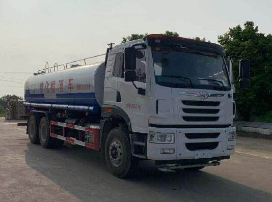 解放牌CA5250GPSP1K2L4T1E6A81綠化噴灑車公告圖片