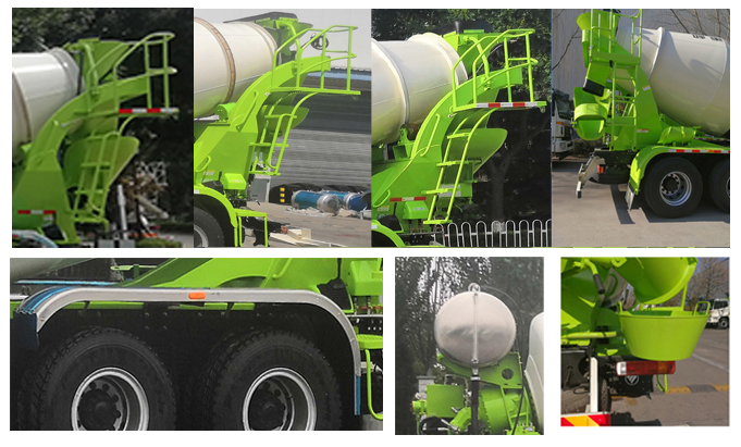 雷薩牌BJ5313GJB-6E混凝土攪拌運輸車公告圖片