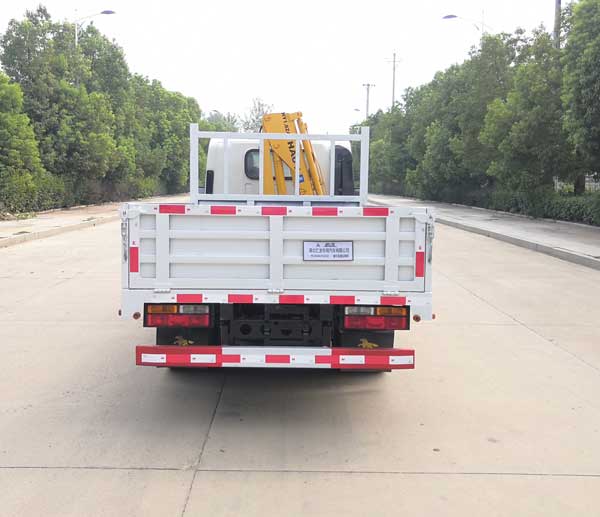 龙星汇牌HLV5040JSQCGC随车起重运输车公告图片