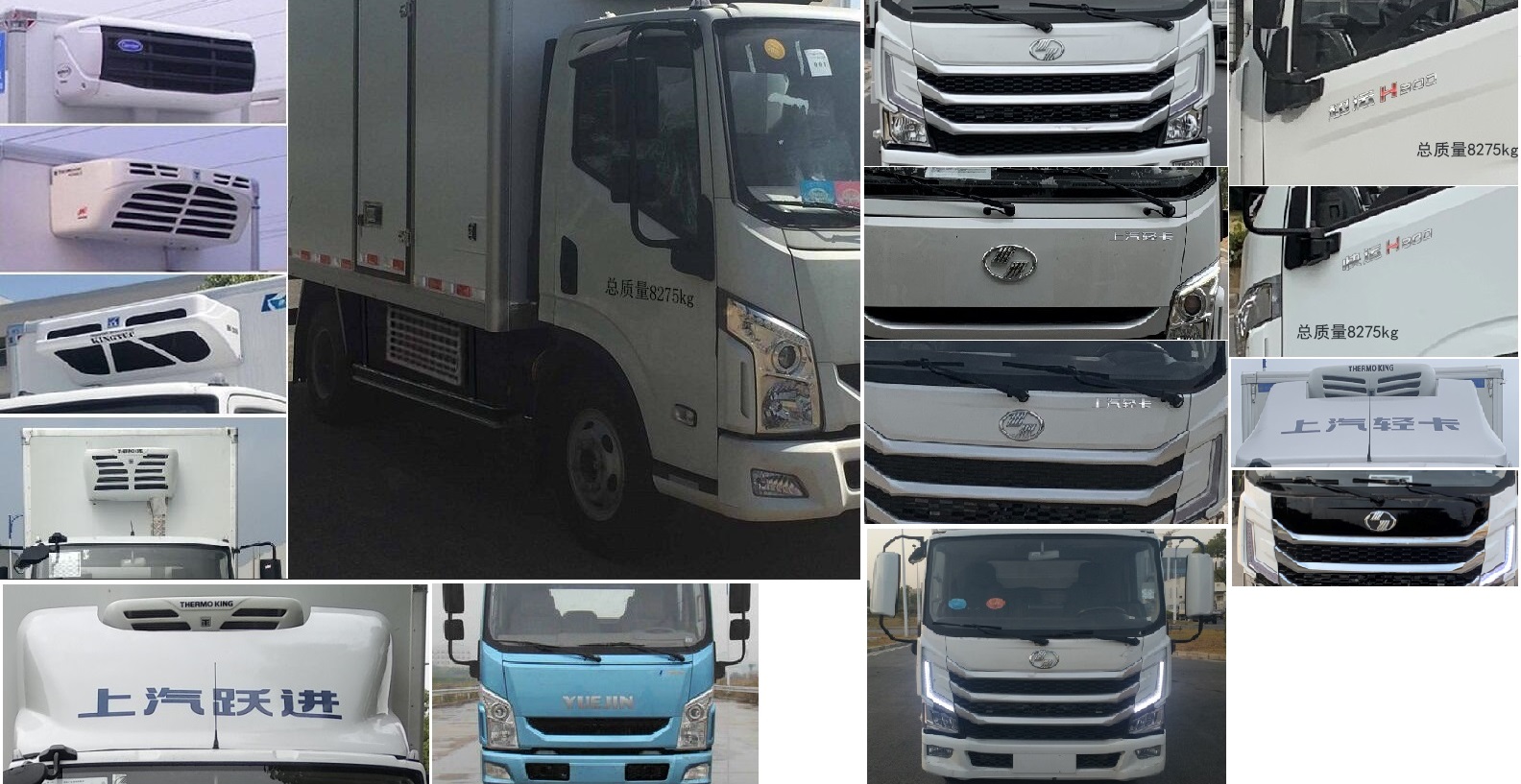 躍進(jìn)牌SH5083XLCZFDDMZ冷藏車(chē)公告圖片