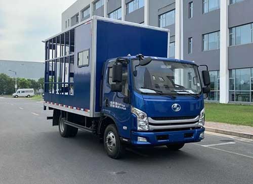 跃进牌SH5042CYFZFDDWZ养蜂车公告图片