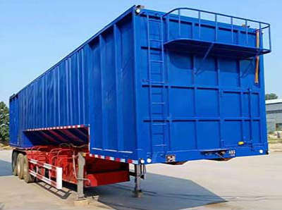 鼎安弘牌12米31.5吨3轴散装粮食运输半挂车(DAH9400ZLS)