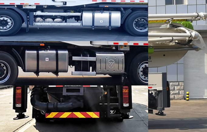 雷萨牌BJ5448THB-XF混凝土泵车公告图片