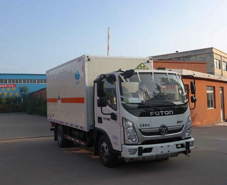 春星牌ZZT5041XZW-6雜項危險物品廂式運輸車公告圖片