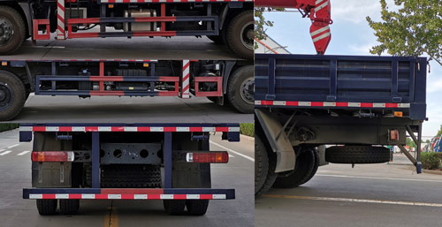 福田牌BJ5184JSQKPFN-01隨車(chē)起重運(yùn)輸車(chē)公告圖片