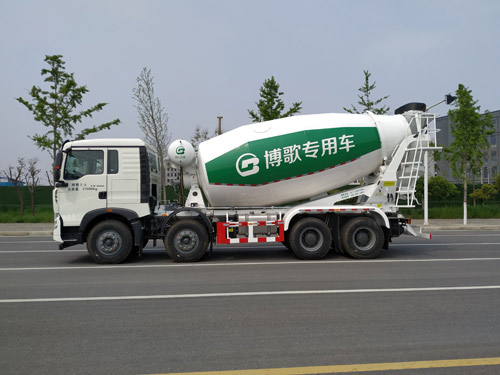 仁拓博歌牌ZBG5318GJB30E7混凝土攪拌運(yùn)輸車公告圖片