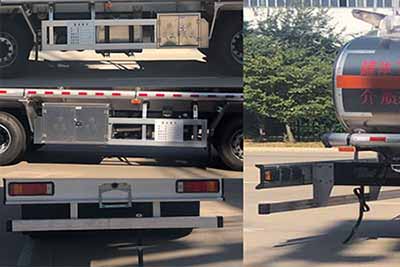 專威牌HTW5320GYYLDC6鋁合金運油車公告圖片