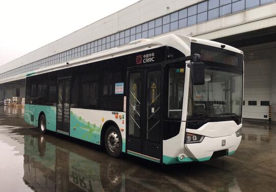 中国中车牌12米22-44座纯电动城市客车(CSR6123GSEV1)