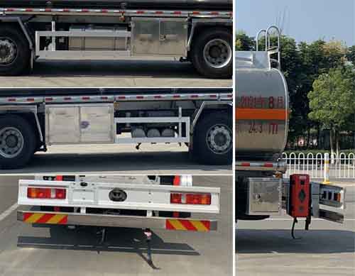 楚飛牌CLQ5320GYY5ZZA鋁合金運(yùn)油車公告圖片