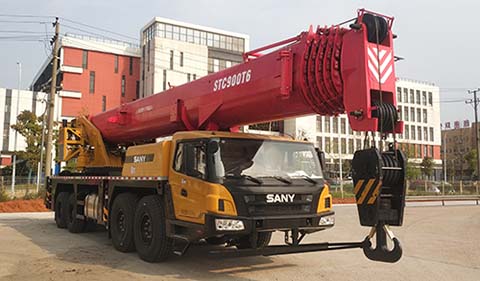 三一牌SYM5506JQZ(STC900T6)汽車起重機(jī)公告圖片