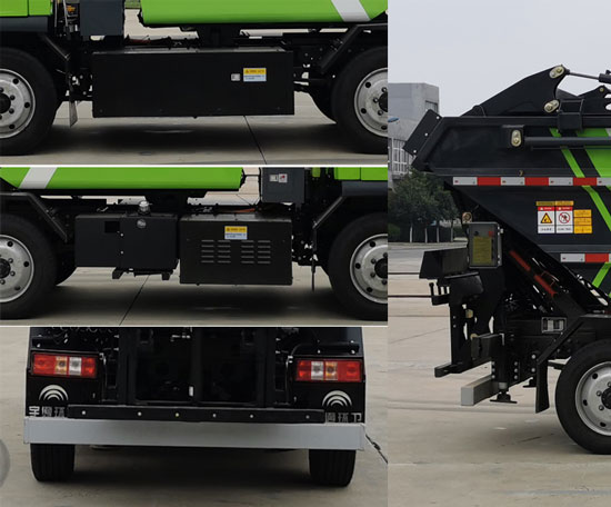 宇通牌YTZ5041ZZZD0BEV純電動(dòng)自裝卸式垃圾車公告圖片