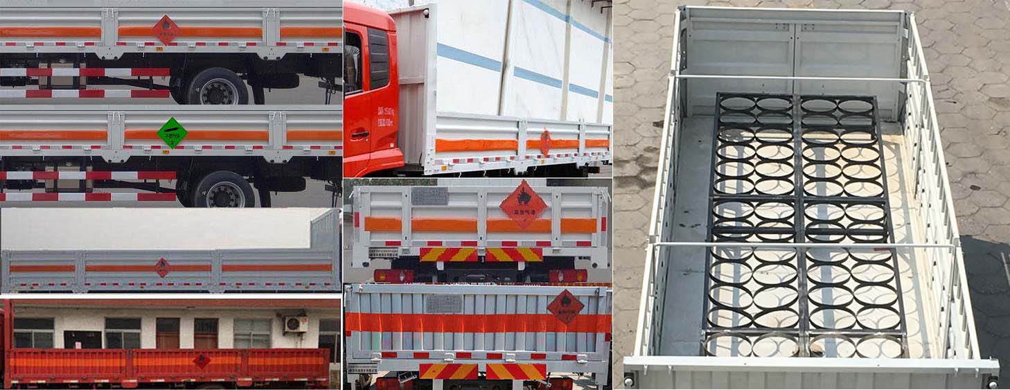 東風牌DFH5260TQPBX2氣瓶運輸車公告圖片