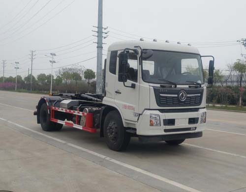 东风天锦VR HTW5180ZXXD6车厢可卸式垃圾车公告图片