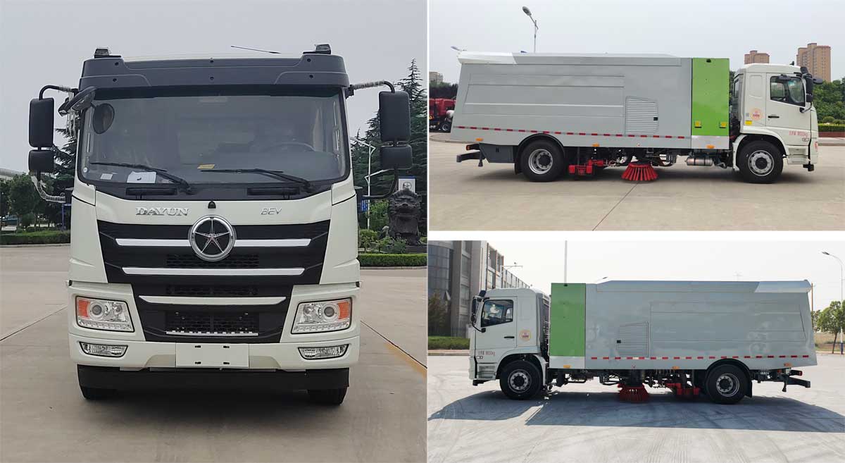 大運牌CGC5180TXSBEV1Z1純電動洗掃車公告圖片