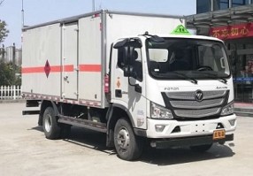 征远牌LHG5101XRQ-FT06易燃气体厢式运输车