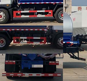 舜德牌SDS5180GXED6吸糞車公告圖片